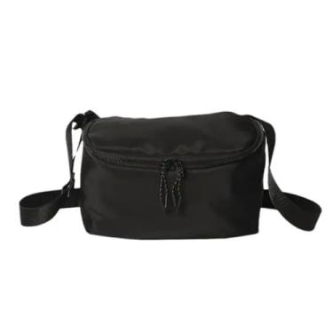 Imagem de Bolsa de ombro à prova d'água de nylon com zíper bolsa transversal bolsa de mensagem bolsa de grande capacidade, M