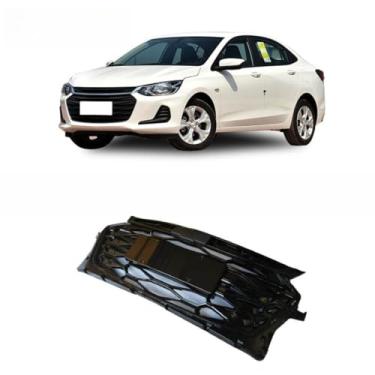 Imagem de Grade de para-choque de carro tiras decorativas kit de corpo de grade de corrida grade de para-choque dianteiro compatível com Cruze 2020-2022 RS Style Exterior