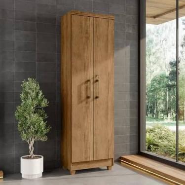 Imagem de Armário Multiuso 2 portas com chave ISABELA CEDRO - RUD RACK