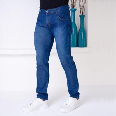 Imagem de Calça Amaciada Masculina Com O Jeans Pistolado Suave New - SSJEANS, 40