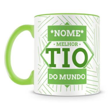 Imagem de Caneca O Melhor Tio do Mundo - Personalizada com Foto e Nome - Amo Can