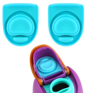 Imagem de 2 peças de tampa superior de garrafa de água compatíveis com Owala FreeSip 680 g 947 g, peças de vedação, rolha de substituição, acessórios de plugue de silicone para Owala Free Sip 19/24/32/1,134 g