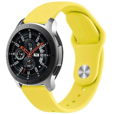 Imagem de Pulseira de relógio de 22 mm para Samsung Galaxy Watch 3 de 45 mm/Galaxy Watch de 46 mm/Gear S3 Frontier/Classic, pulseira de silicone esportiva de liberação rápida para Garmin Venu 3/2/vivoactive 4