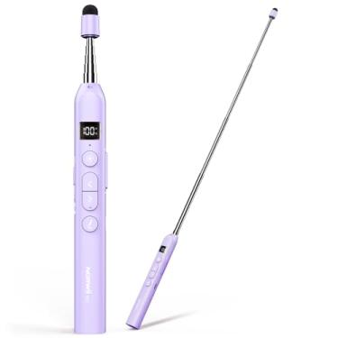 Imagem de Norwii N21 Ponteiro de apresentação Bluetooth com ponteiro didático telescópico, controlo remoto de apresentação com haste retrátil para PowerPoint, apresentador sem fio, avançado de slides