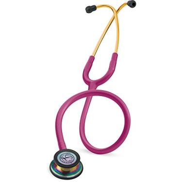 Imagem de Estetoscópio 3M Littmann Classic III Raspberry Rainbow 5806
