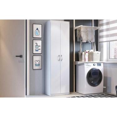 Imagem de Armário Multiuso Lavanderia Ph 1711 C- 2 Portas Branco - Herval
