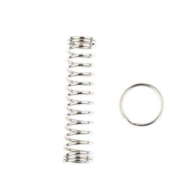 Imagem de Ilusão de quebra-cabeça Magic Spring Escape Trick Metal Ring - Yiweisa