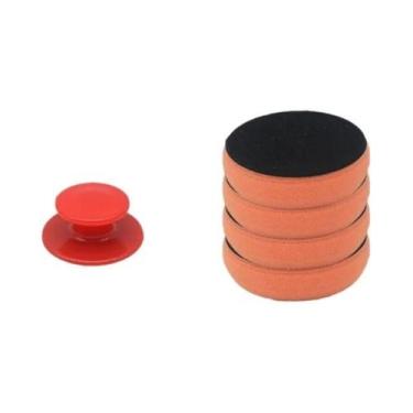 Imagem de Esponja De Cera Para Carro De Alta Densidade Com Cabo, Kit De Detalham