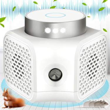 Imagem de Repelente de pragas ultrassônico Rato eletrônico esquilo morcego inseto rato para casa sótão garagem HOT-LA-UR02-H3