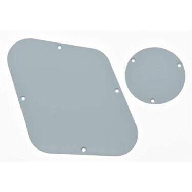Imagem de Dopro Placa de controle traseiro LP branca sólida 1 camada para Epiphone Les Paul