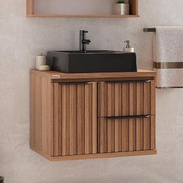 Imagem de Gabinete Cecília 60 Suspenso - Fabribam, Nogal