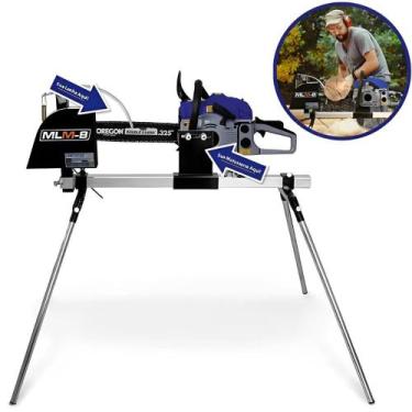 Imagem de Moto Lenhador Portátil Corte de Madeira para Motosserra MLP-8 MAQUINA 