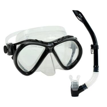 Imagem de Kit Pro Onix Fun Dive - Máscara Snorkel, Mergulho Pesca Sub, Transp, P
