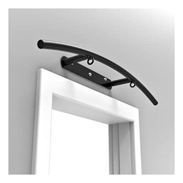 Imagem de Barra de puxar de porta montada na parede, barra única de treinamento de força resistente para ginástica em casa, treino fitness, peso máximo 299.8 kg (tamanho: 100 cm) ()