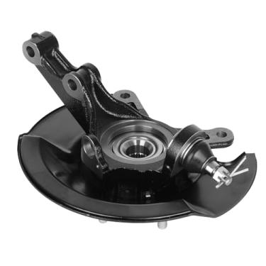 Imagem de TadaMark Conjunto de cubo de roda de direção dianteira direita com junta esférica adequada para Honda Civic L4 1.7L 2001 2002 698-478, 698478, 51210S5AJ10, 45255S01A00, 44600S5DA00 Lado do passageiro