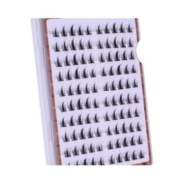 Imagem de Cílios Postiços Em Estilo Manga DIY Autoadesivos 10 Linhas Sem Cola Ap