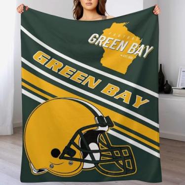 Imagem de Cobertor para fãs de cama presentes futebol cidade inverno verão lã cobertores de flanela, produtos enviados no dia seguinte, 127 cm x 152 cm