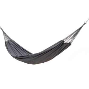 Imagem de Rede, Feita de AlgodãO Puro e DuráVel, Adequada Para Quartos, Varandas Ou Até Mesmo Viagens, Pois é FáCil de Transportar.(Cinza Neblina)