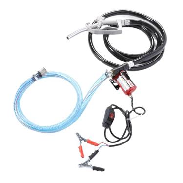 Imagem de aqxreight Bomba de óleo Elétrica 12V Com Interruptor Bomba de Transferência Autoescorvante Silenciosa à Prova de Explosão para Gasolina Corpo de Querosene e Com AlçA Elétrica Compacta de