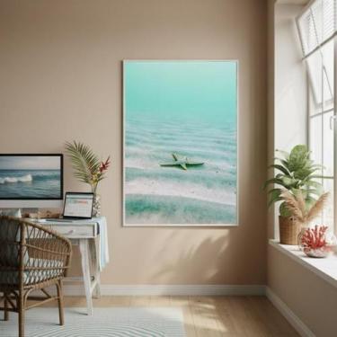Imagem de Quadro Decorativo No Fundo Do Mar-70X50Cm - Quadros On-Line