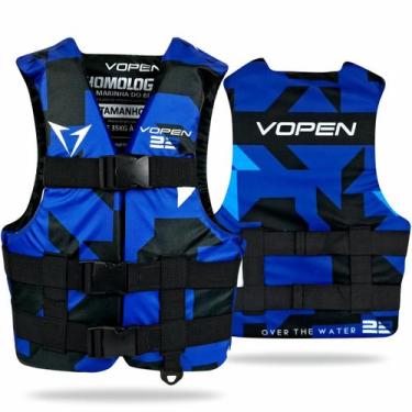 Imagem de Colete Salva Vidas Homologado Nylon VP22 Aquatic - VP22Q - Vopen, Mari