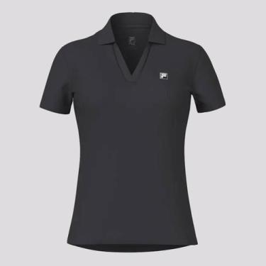 Imagem de Polo Fila F-Box Tennis Basic Feminina Preto, P