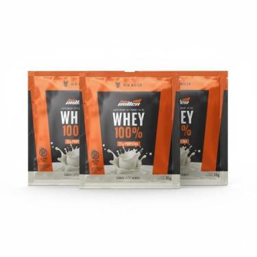 Imagem de Kit 3 Whey Protein 100% 21G Proteina Leche Ninõ Sache - New Millen