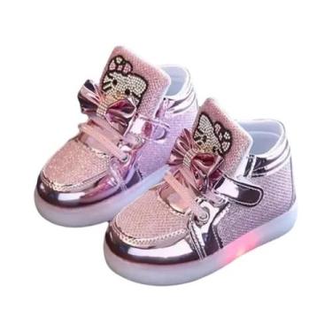 Imagem de Tênis Esportivos LED Para Crianças Com Luzes Luminosas Para Meninos E 