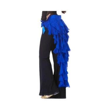 Imagem de Cinto De Saia Com Franjas De Raposa De Nove Caudas Para Dança Do Ventr