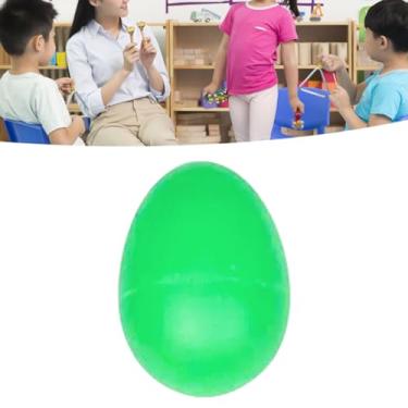 Imagem de Cryfokt Abanador de Ovos de Plástico Musical, Instrumento de Percussão Durável para Recreação Em Casa do Jardim de Infância, Abanador de Mão Portátil Leve para Crianças e Adultos (Verde)
