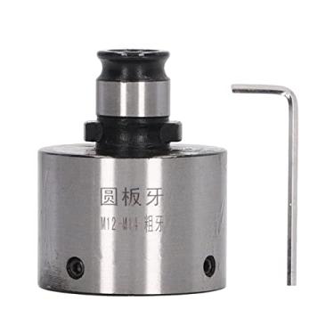 Imagem de A linha morre mandril mudança rápida aço carbono gt12 m12 m14 19mm diâmetro exterior 60mm profundidade de pinça para máquinas de perfuração de torno (Dentes Grossos)