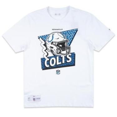 Imagem de Camiseta New Era Regular NFL Indianapolis Colts Fanpage Masculino-Masculino