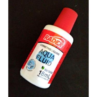 Imagem de Corretivo Líquido 18ml Aqua Fluid - Radex
