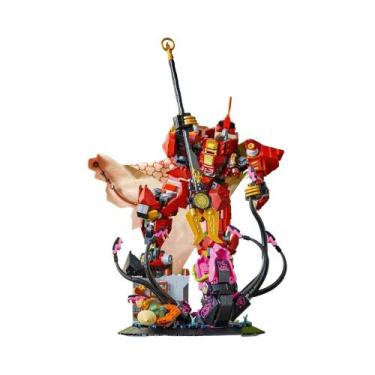 Imagem de 996 Peças Ninjago O Cavaleiro De Fogo Mech Blocos De Montar Modelo De 