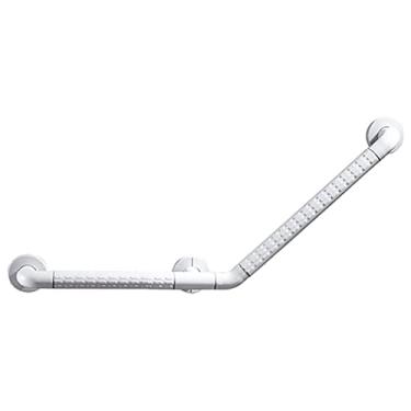 Imagem de Barra de apoio de braço de segurança para banheiro, barras de apoio de aço inoxidável, abdominais, segurança de banheiro, antiderrapantes para montagem na parede, barra de equilíbrio de banheiro