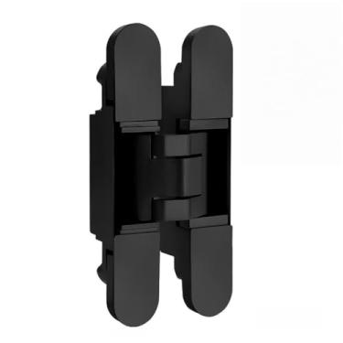 Imagem de Dobradiça invisível tridimensional ajustável, porta dobrável oculta, porta de m