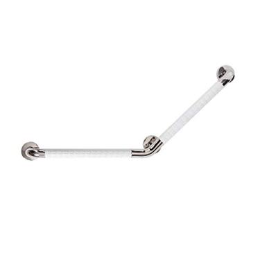 Imagem de Barras de apoio para banheiro, barra de apoio angular, barras de segurança para chuveiro, suporte de parede, trilho de apoio de aço inoxidável, banheira sem barreiras, alça antiderrapante para idosos