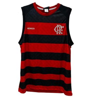 Imagem de Regata Braziline Flamengo Nos Masculina - Preto/Vermelho-Unissex