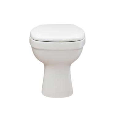 Imagem de Kit Vaso Sanitário Convencional Iris + Assento + Parafusos