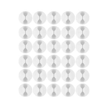 Imagem de Clipes De Silicone Autoadesivos Para Cabos: Organizador De Fios USB, C