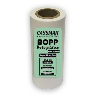 Imagem de Bopp Holográfico Bolha De Sabão 21,5cm X 10m Cassmar 1un