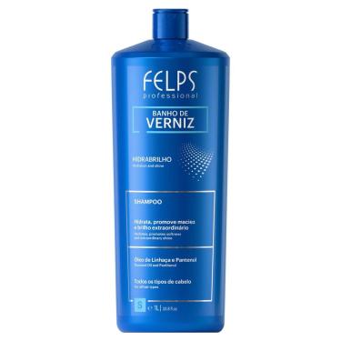 Imagem de Shampoo Banho de Verniz Hidrabrilho Felps Professional - 1L