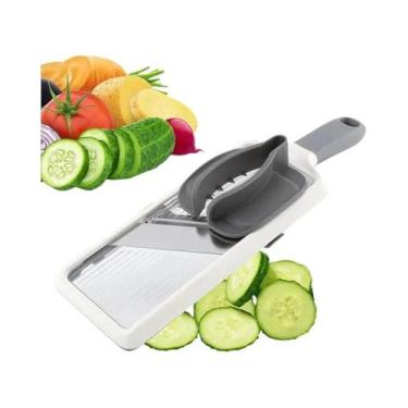 Imagem de Fatiador Mandoline Ajustável De Aço Inoxidável LMETJMA, Cortador De Le