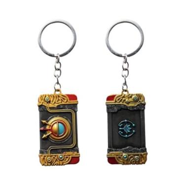 Imagem de Chaveiro Pingente Zeldas Master Sword Link Hero Hylian Shield Tears of