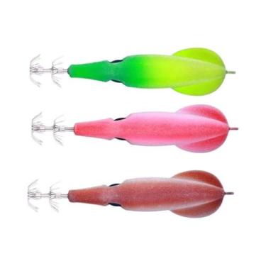 Imagem de Isca De Lula HENGJIA De 9cm E 6g, Isca De Camarão Simulada Para Pesca 