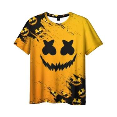 Imagem de Camiseta Masculina Oversized Com Estampa Hip Hop, Moda De Rua, Manga C