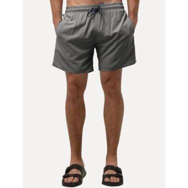 Imagem de Short Aramis Masculino D'Água Elastico Melange Grafite Mescla-Masculino