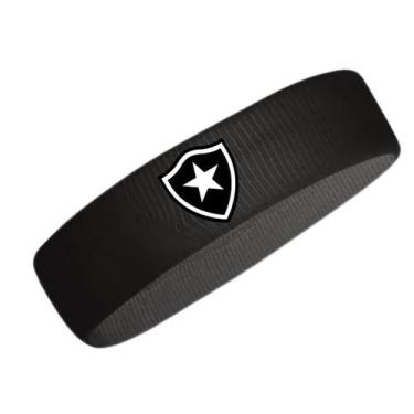 Imagem de Faixa Testeira Jogador Botafogo faixa cabelo, UNICO, Branco