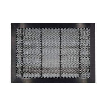 Imagem de Mesa De Trabalho Com Painel Em Colmeia Para Máquina De Gravação E Cort