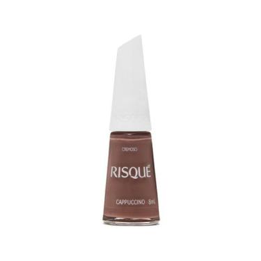 Imagem de Esmalte Risqué Nudes Cremosos Cor Cappuccino 8ml, Nude, 8ml